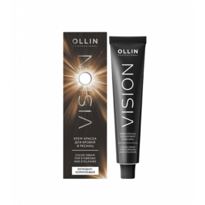 Ollin Vision წარბის ელფერი "ცივი ყავისფერი"