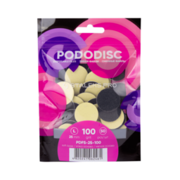 Staleks Replacement files for Pododisk S 100 gritt, 50 pcs