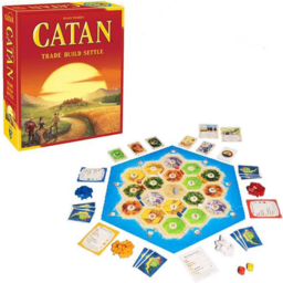 Catan (ხის ფიგურებით) სამაგიდო თამაში