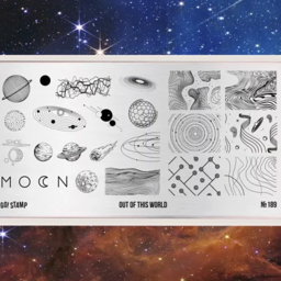Go!Stamp! Пластина для стемпинга - №189 Out Of This World