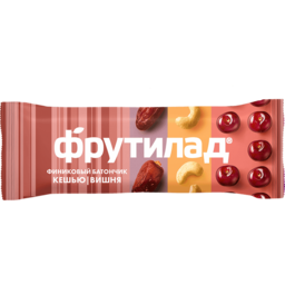 Батончик фрутилад кешью и вишня