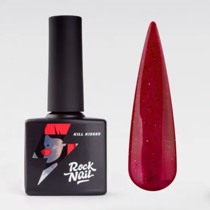 RockNail Gel Polish - Kill Kisses 695 Cherry Coke