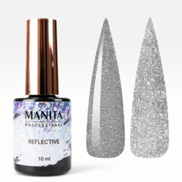 Manita Professional Gel Polish - "ამრეკლავი" ამრეკლი No01 (10 მლ)