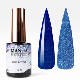 Manita Professional Гель лак  - "Reflective" светоотражающий No12 (10 мл)
