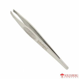 Solinberg Eyebrow Tweezers "Silver" (Hand Sharpened)