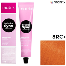 Matrix SoColor - Pre-Bonded Cream hair dye 8RC+ (90 ml)