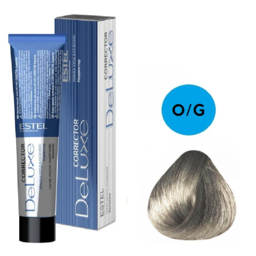 Estel DeLuxe Corrector - Крем-краска 0/G (60 мл)