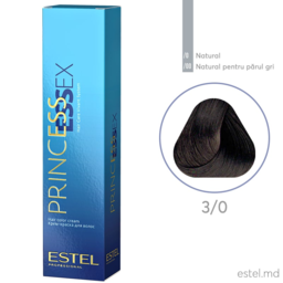 Estel Princess Essex - Крем-краска 3/0 (60 мл)