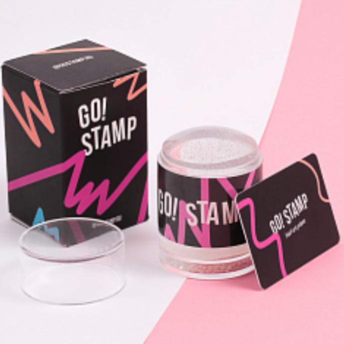 GO! STAMP Double stamp and mini scraper No Glitter
