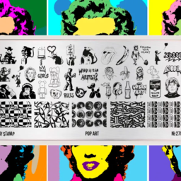 GO! STAMP Пластина для стемпинга - 275 Pop Art