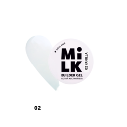 MILK სქელი აღმშენებლის გელი Builder Cool Gel 02 ვანილი, 15გ