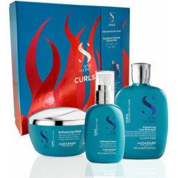 Alfaparf - Curls Enhancing Box (Shampoo 250 ml, Mask 200 ml, Cream 125 ml)