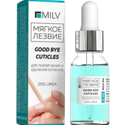 MILV Cuticle remover, with urea 15 ml.