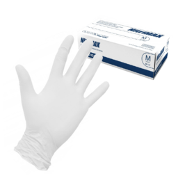 NiTRiMAX Nitrile gloves, 50 pairs pack - Size S (white)