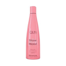 OLLIN შამპუნი გათეთრებული თმისთვის Shine Blond, 300 მლ